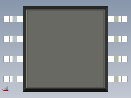 106x SOIC 封装（小外形集成电路）SOIC127P787X213-8N后视缩略图