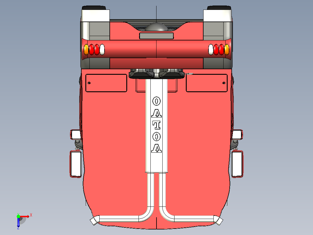 沃尔沃VLT 788俯视图