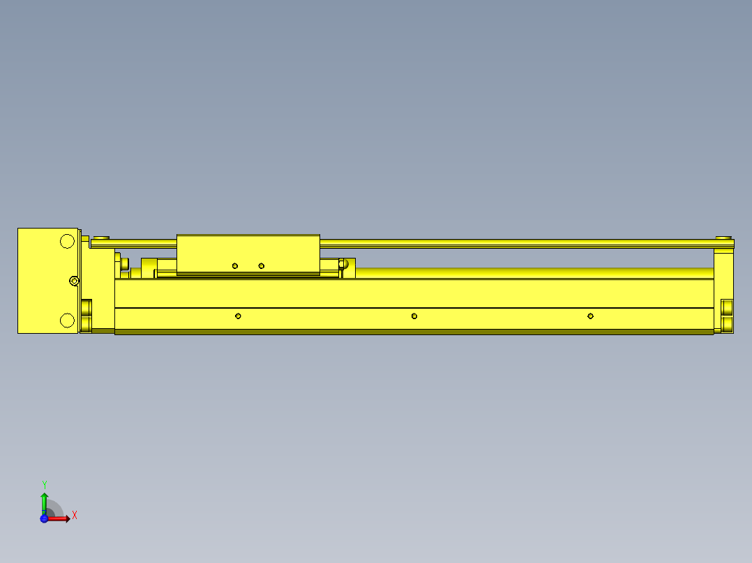 XYθ工作台前视图