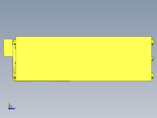 XYθ工作台左视缩略图