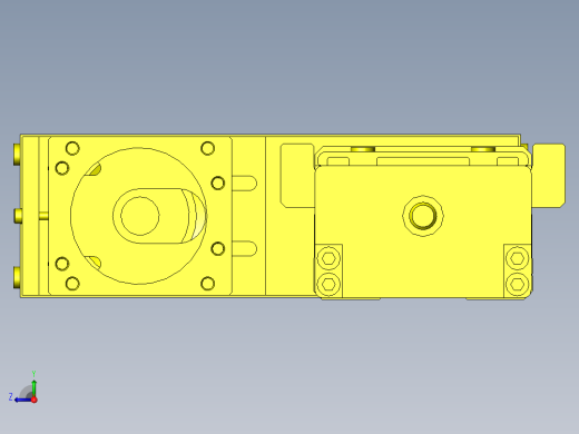 XYθ工作台右视缩略图