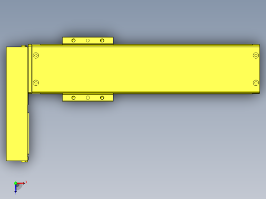 XYθ工作台俯视缩略图