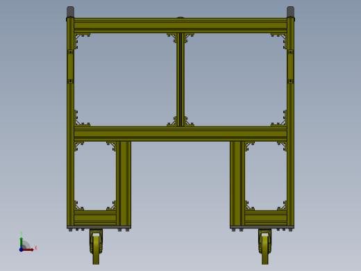 构件搬运台车前视缩略图