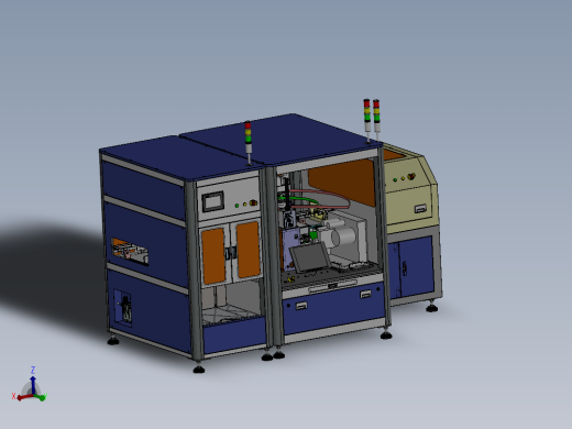 E100 PCB板供料贴标收料一体机
