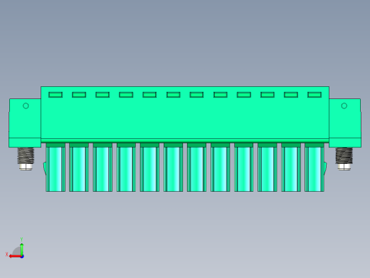 DEGSON 15EDG（公头） 3.5mm 螺钉锁紧，插拔式接线端子 FullPack-15EDGKM-3.5-12P-14-00AH后视缩略图