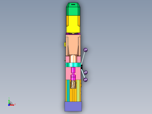 三相调速型吸盘钻前视缩略图