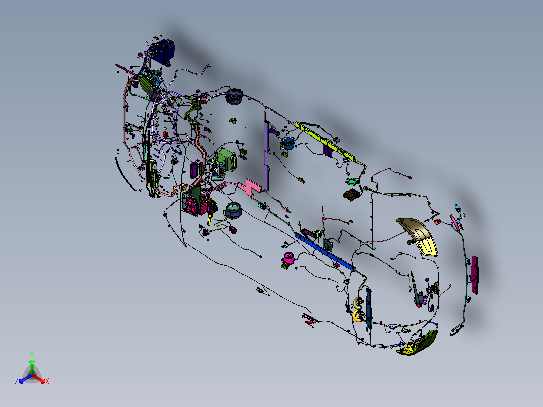 商务车整车电子电器架构系统