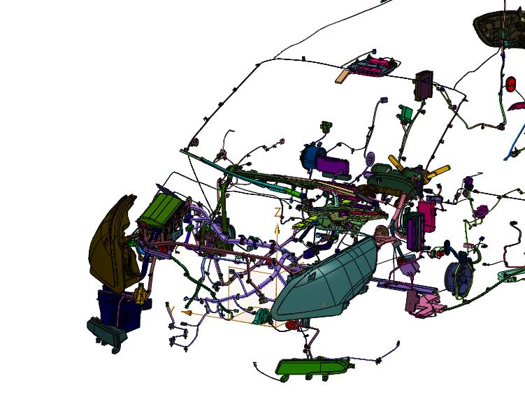 商务车整车电子电器架构系统
