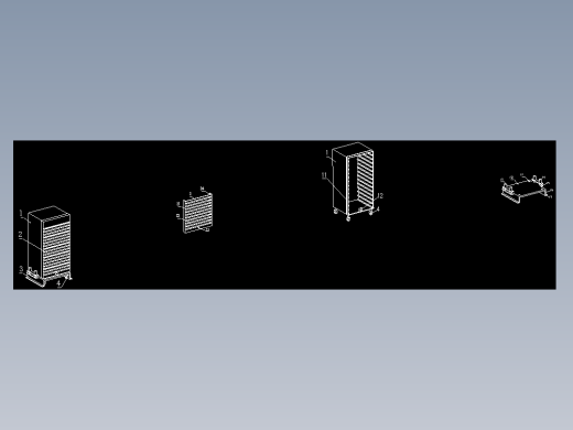 一种方便移动使用的服务器