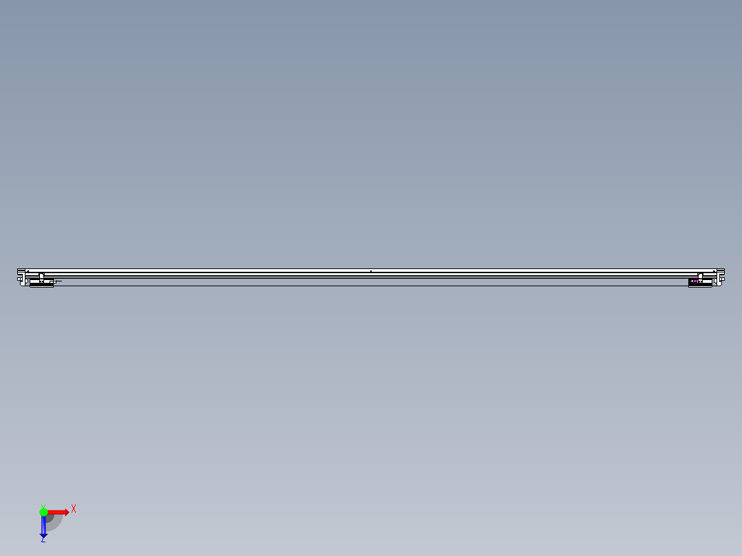 威洛博VL系列3d模型模组2VL17E1Y-S3000俯视图