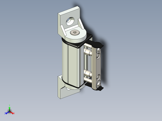 型材-BR 45X90 SWIVEL BEARING 3842522633正等轴测缩略图