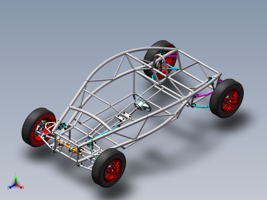 原子车正等轴测缩略图