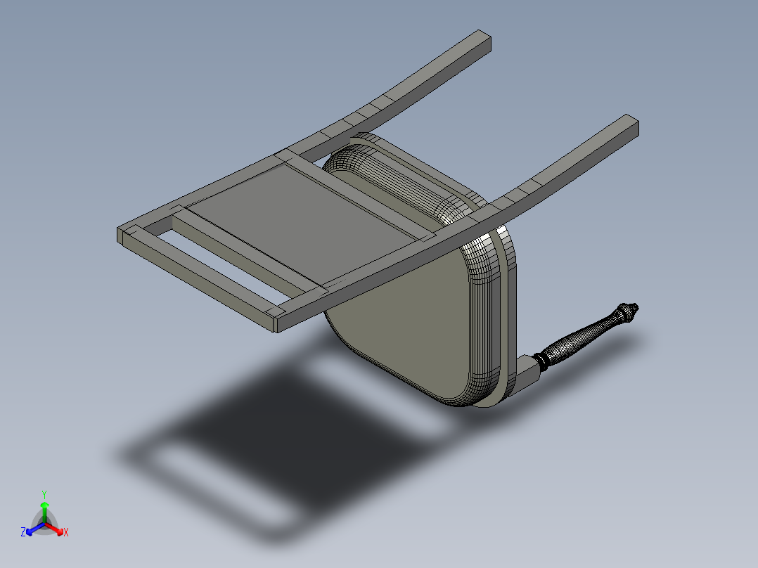 chair-mileva-mileva-milavnovic-木椅子主视图