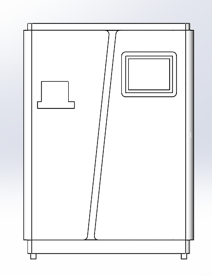 售卖机机架设计