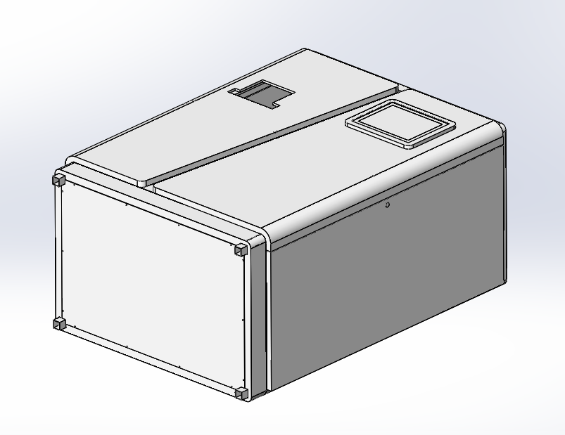 售卖机机架设计