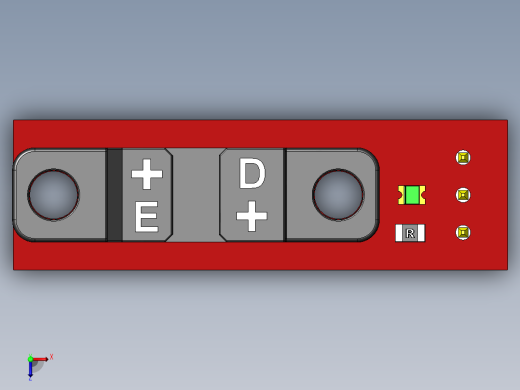 光学限位传感器终端开关俯视缩略图