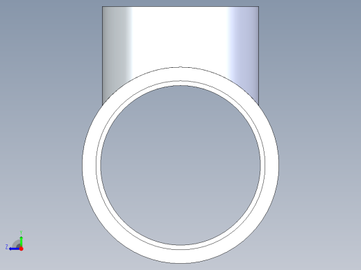 聚氯乙烯配件02-Sch80_ReducingTee_SxSxS_801-422_4.5in x 3in右视缩略图