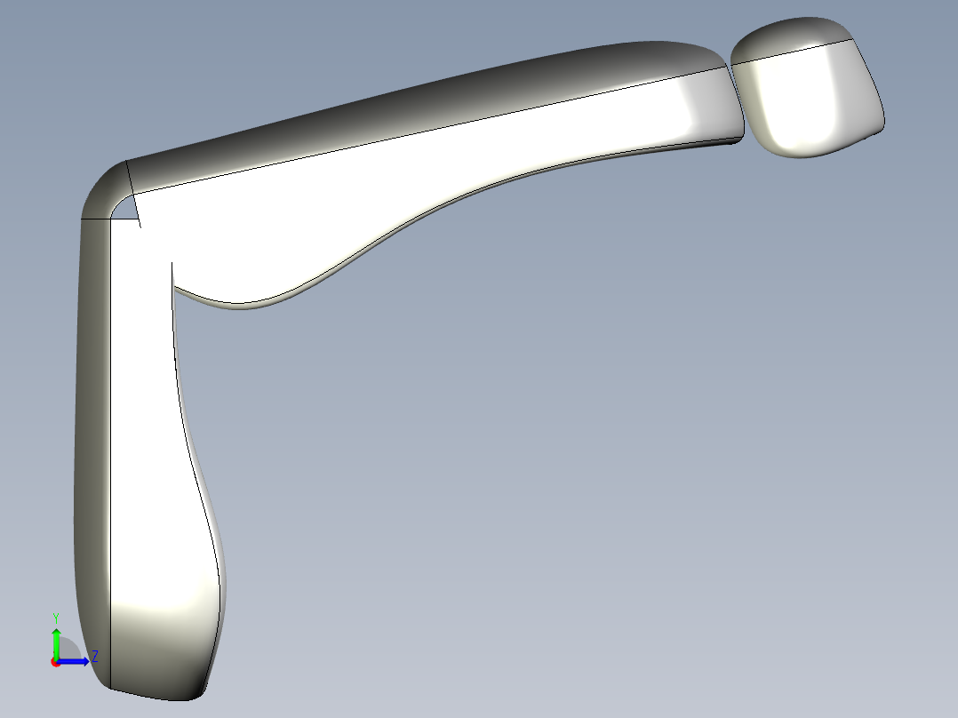 汽车座椅 (10)左视图