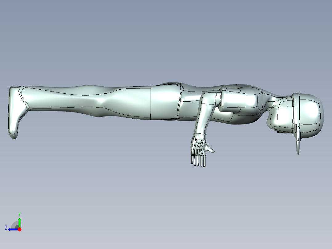 操作员(人)右视图