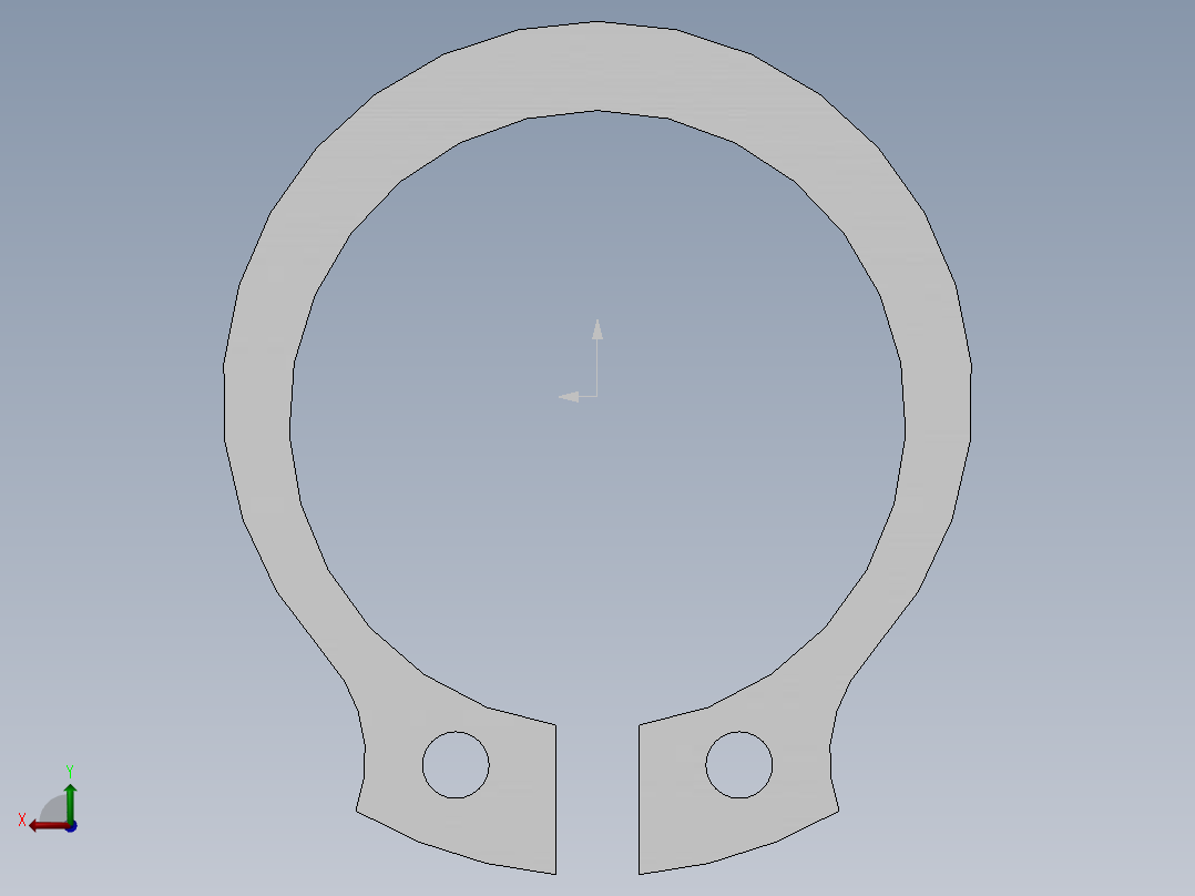 轴挡圈20后视图