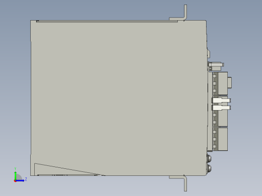 MDDKT2407E伺服马达左视缩略图