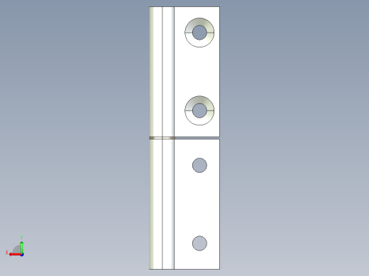 型材-BR 20X20 INTERNAL HINGE BR095AI20后视缩略图