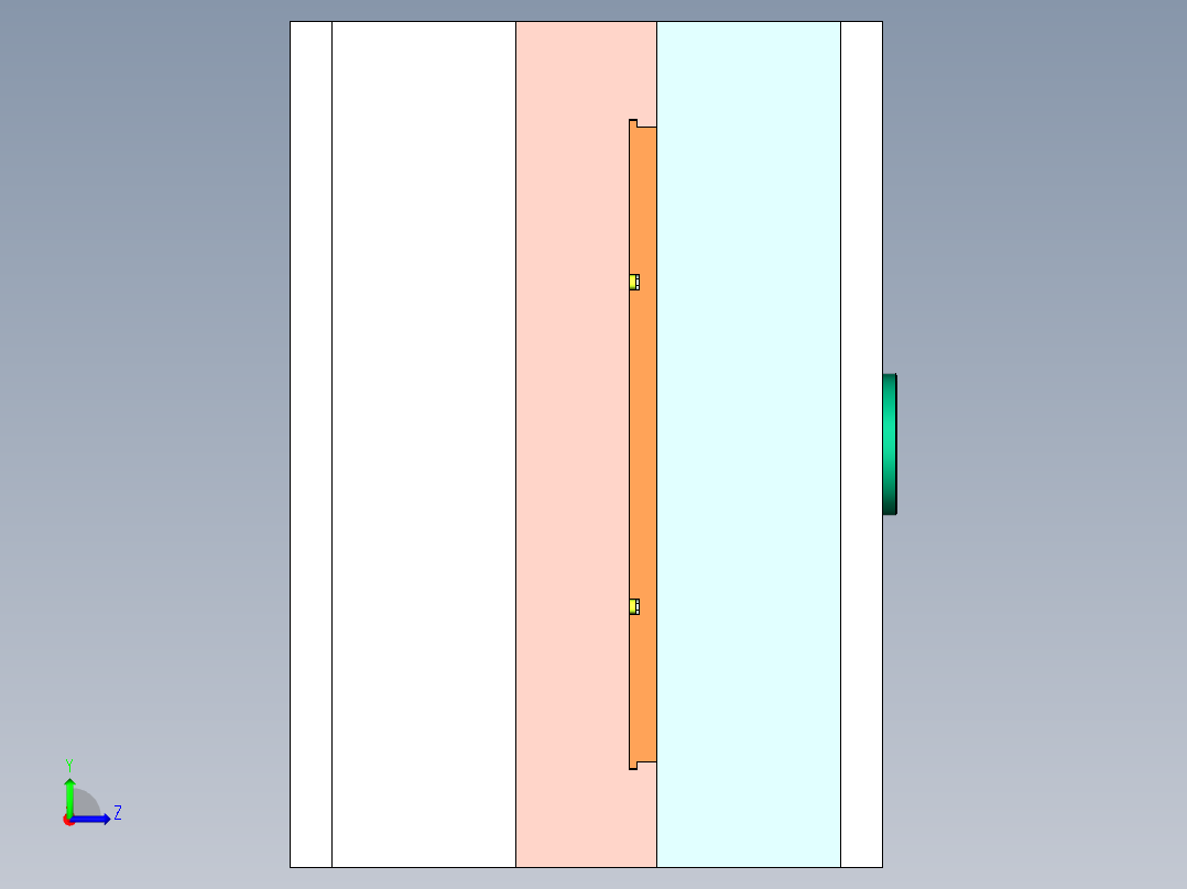 杯托注塑模具设计含三维UG=722524=250liange左视图