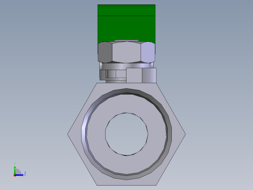球阀左视缩略图