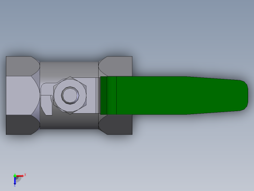球阀俯视缩略图