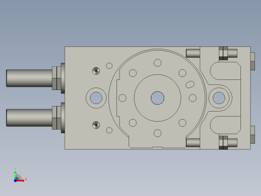 旋转气爪PRC22ST-180前视缩略图