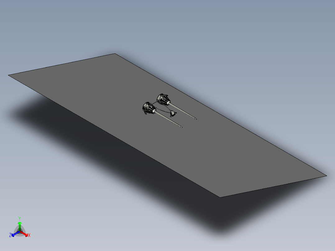 飞船正等轴测图