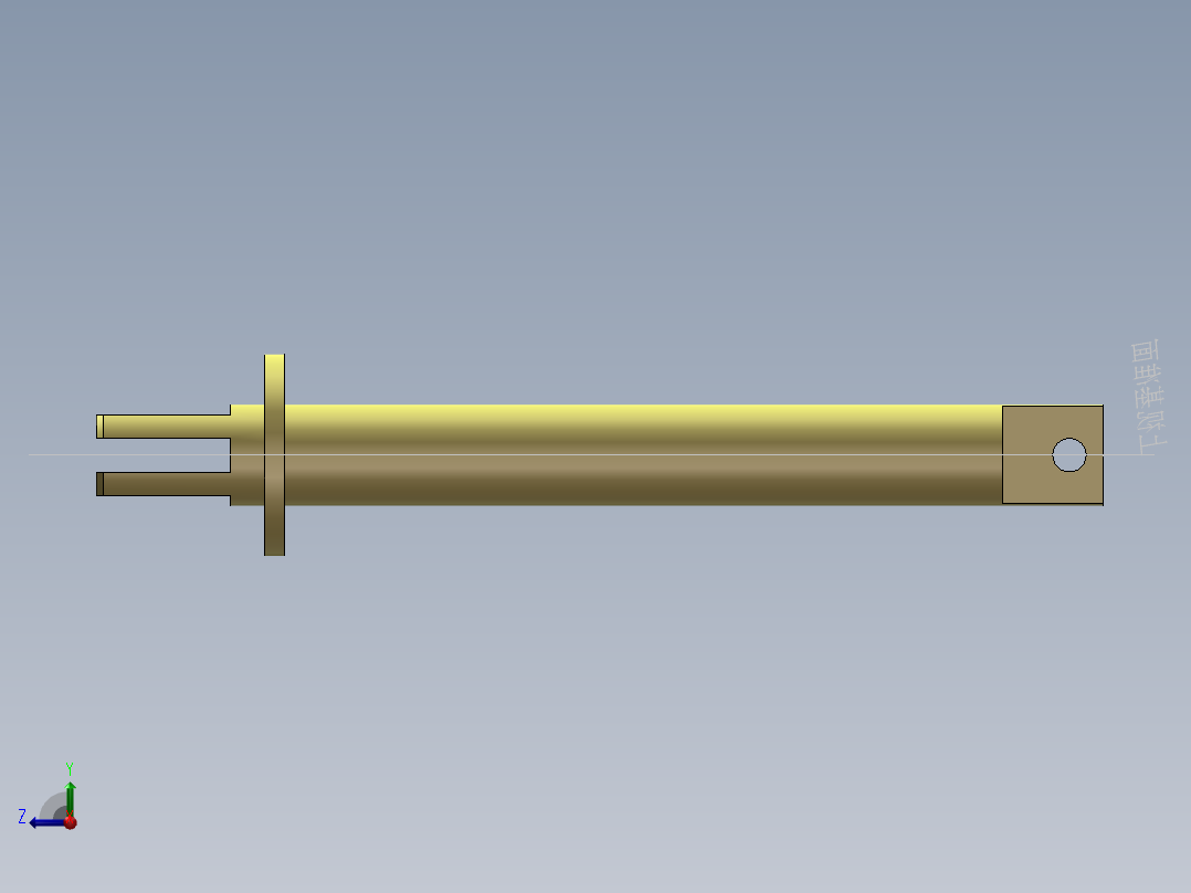 S11 凸轮导杆右视图