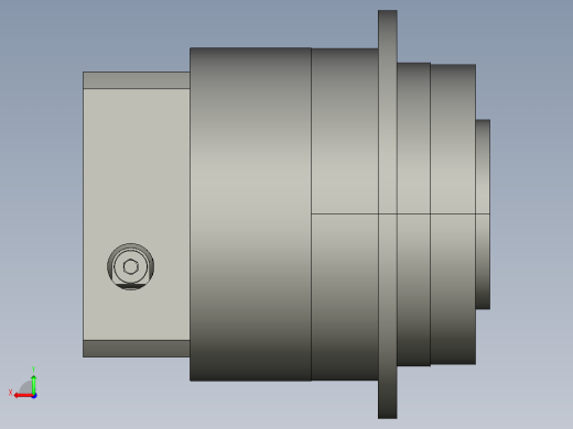 斜齿PHF060-L1 14-50-70-M5.STEP后视缩略图