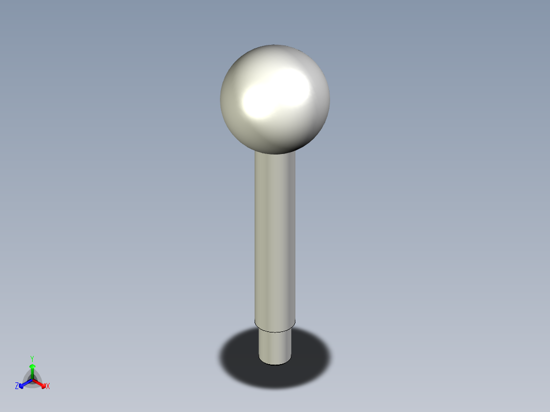 把手1097-3D多系列多零件图纸模型主视图