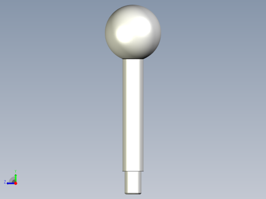 把手1097-3D多系列多零件图纸模型右视缩略图