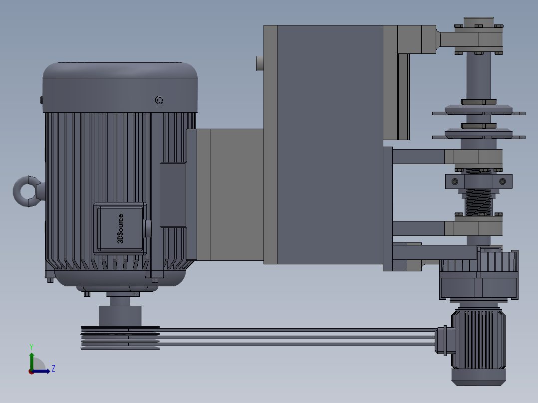 一种可轴向换刀旋风铣刀的设计含SW三维图+CAD图纸+说明书左视图