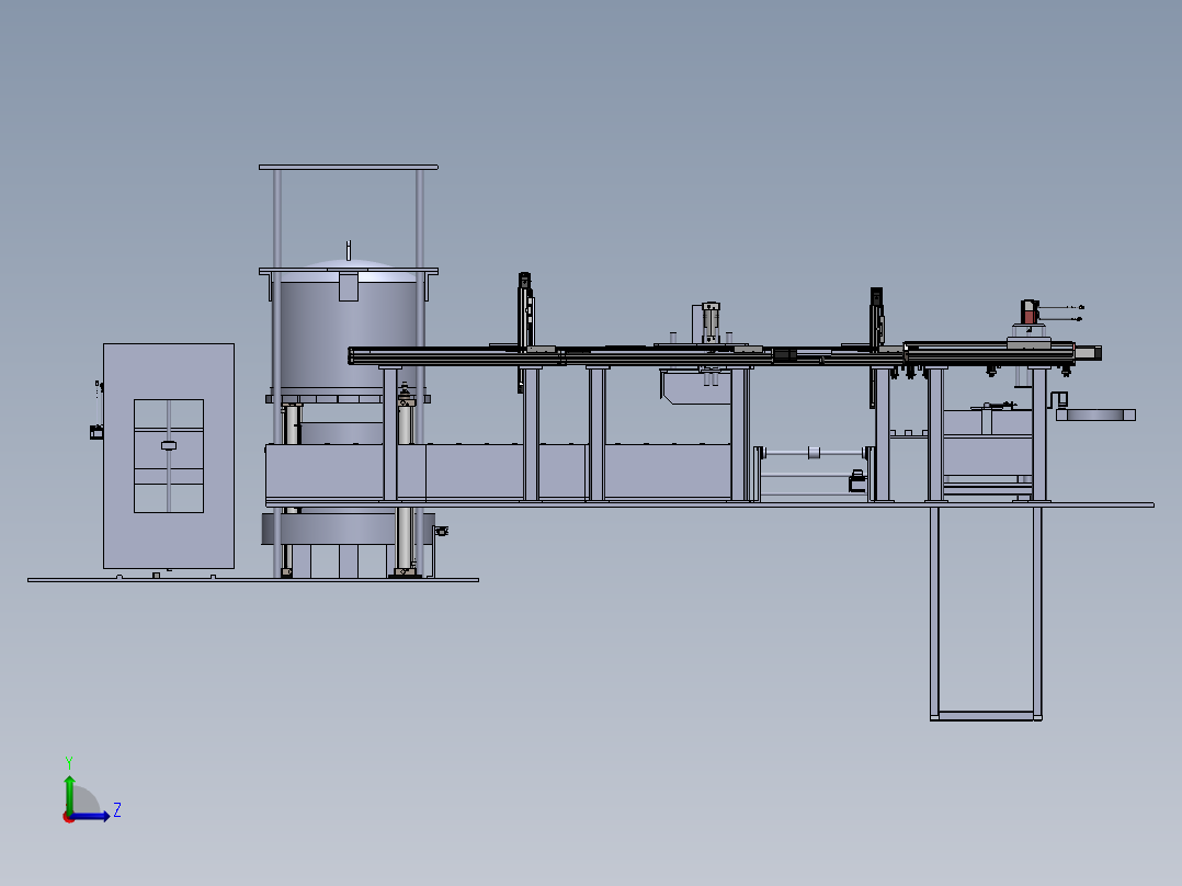 300ppm圆柱锂离子电池注液机sw20左视图