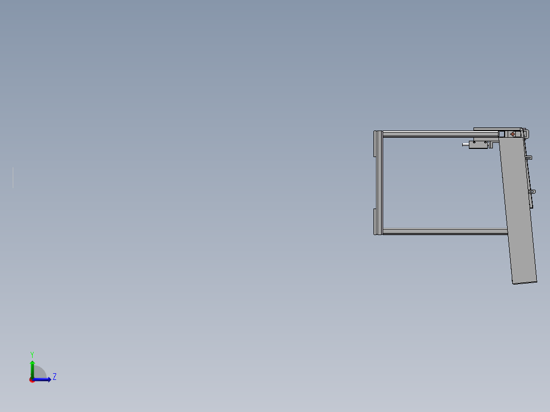 自动上料架0821左视图