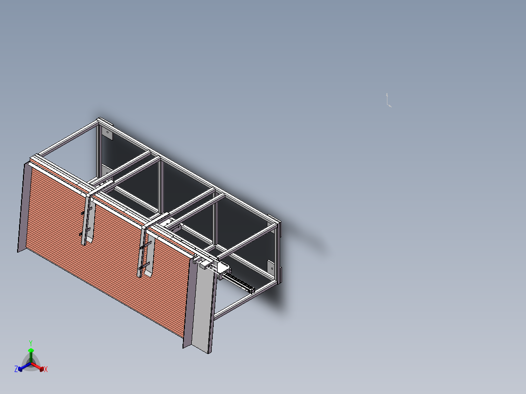 自动上料架0821正等轴测图