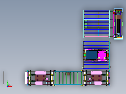 汽车座椅自动搬运输送系统前视缩略图