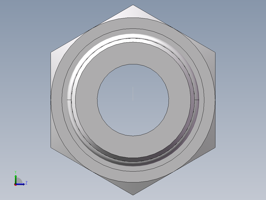 美制O圈密封接头、1DO-52-20左视图