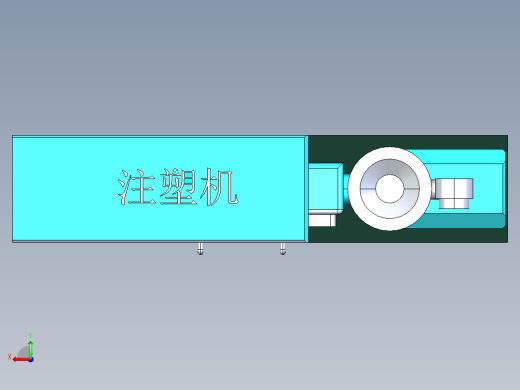 卧式注塑机模型-395303--8后视缩略图