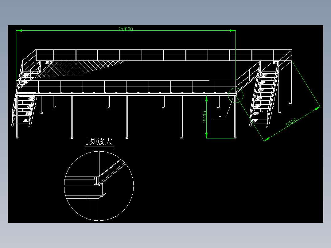 储存用高架平台