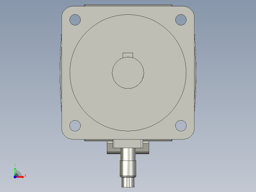 _X2_4E0983F1_X0_750W+_X2_715E8ECA_X0_-减速机前视缩略图