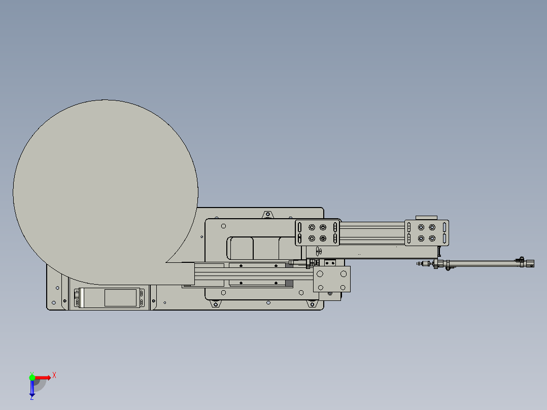 密封圈振动盘00333俯视图