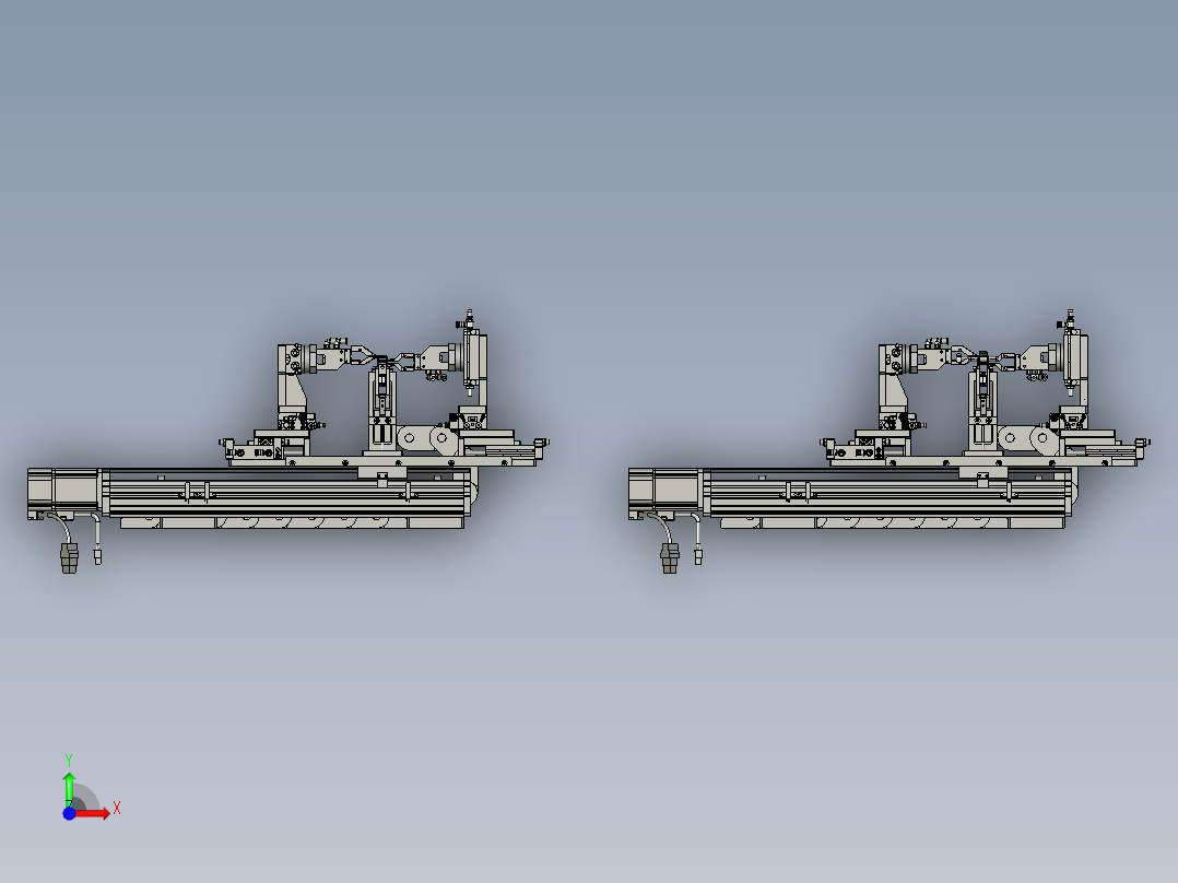 CZXD200321-02绳子送料打包机构前视图