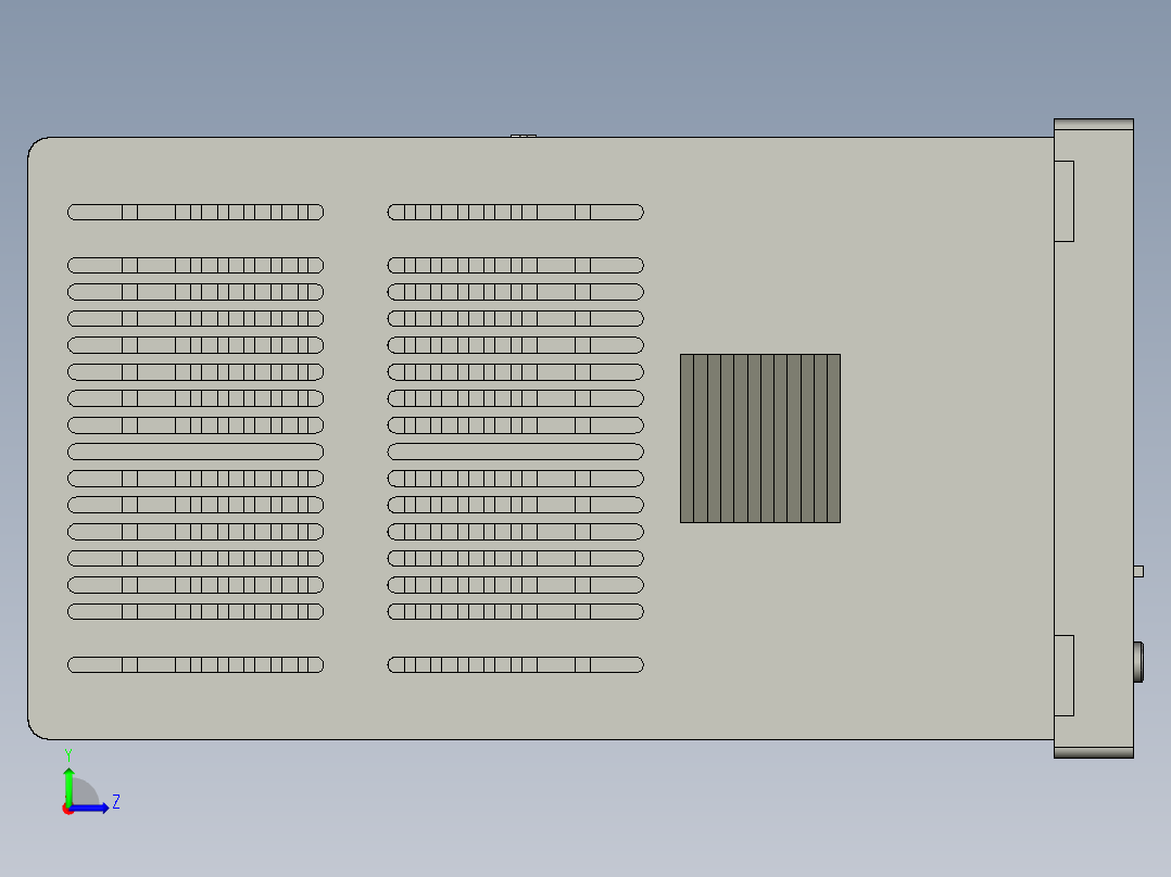 欧姆龙E5CC-800数字温控器左视图