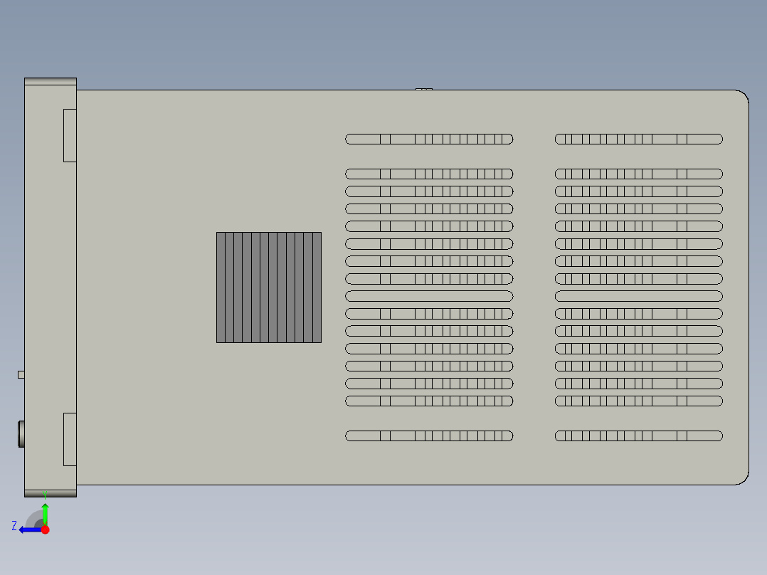 欧姆龙E5CC-800数字温控器右视图