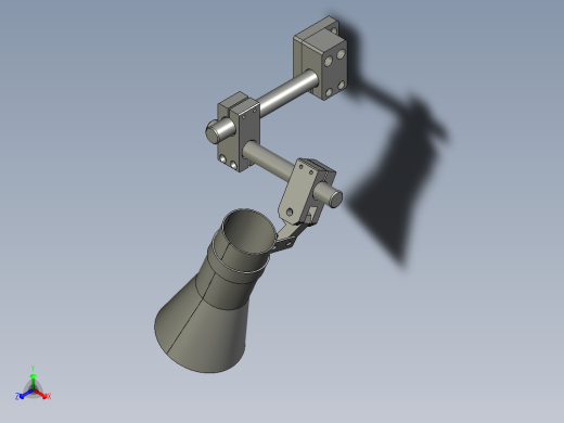 SAPMMZ01-06316抽尘组件正等轴测缩略图