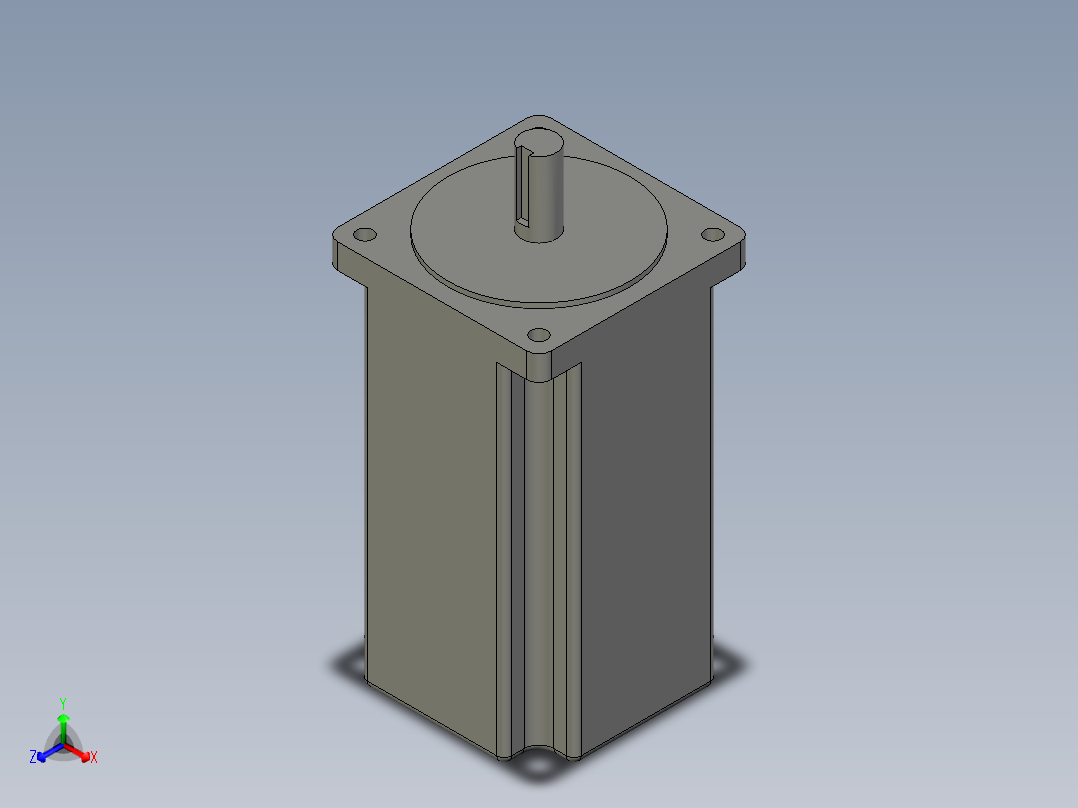 86步进电机--12N主视图